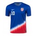 Echipament fotbal Statele Unite Christian Pulisic #10 Tricou Deplasare Copa America 2024 maneca scurta